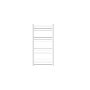 Radiatore Scaldasalviette Design LuxeBath Sahara 600x1800 Mm Antracite Curvo | Termoarredo A Parete Per Bagno Con Attacco Laterale, 800W, Acciaio Di Qualità