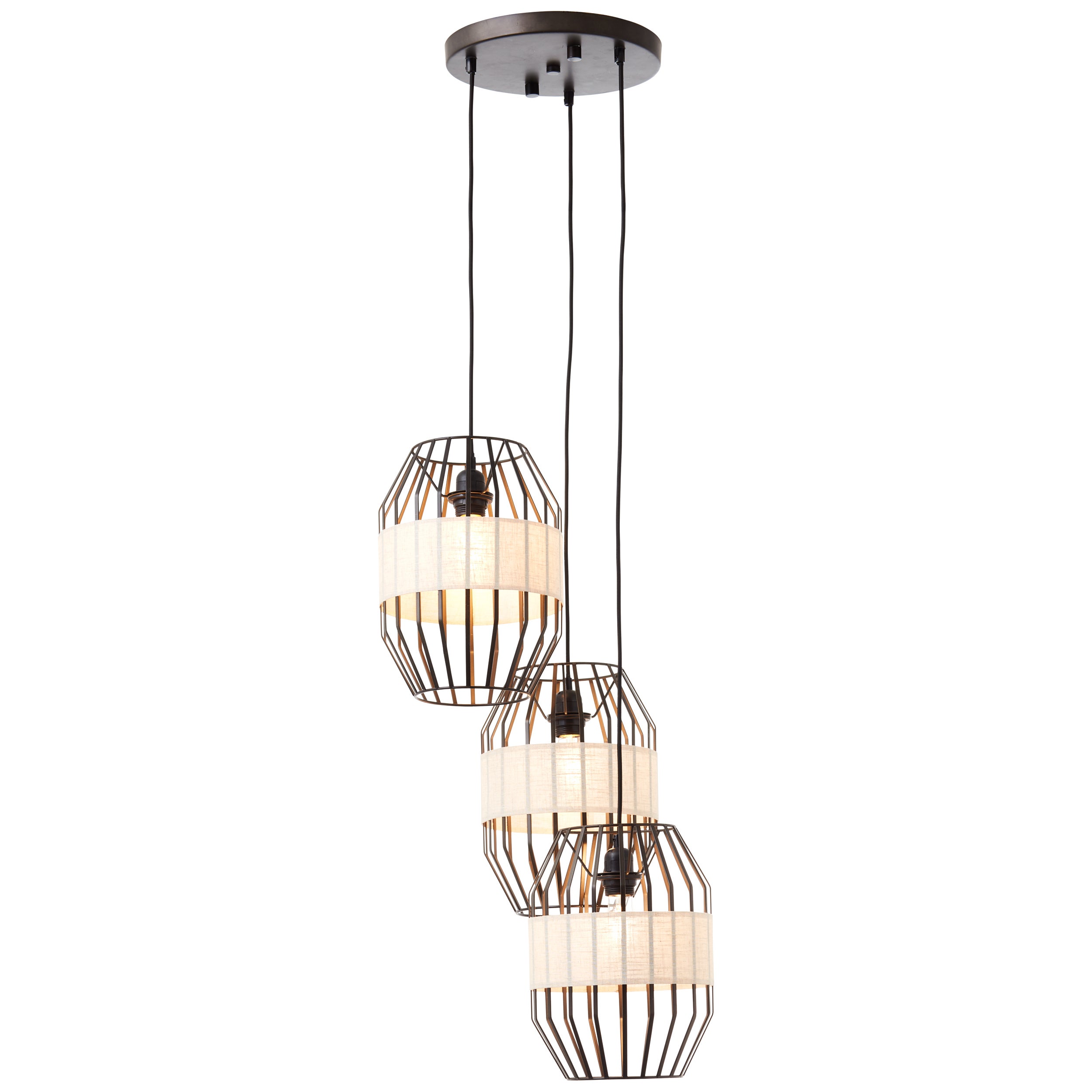 Brilliant Lamp Marty LED kinkiet 1 żarówka czarny piasek/matowe aluminium/metaliczne złoto 1x GU10, 10 W, żarówka LED w zestawie i wymienna - 3