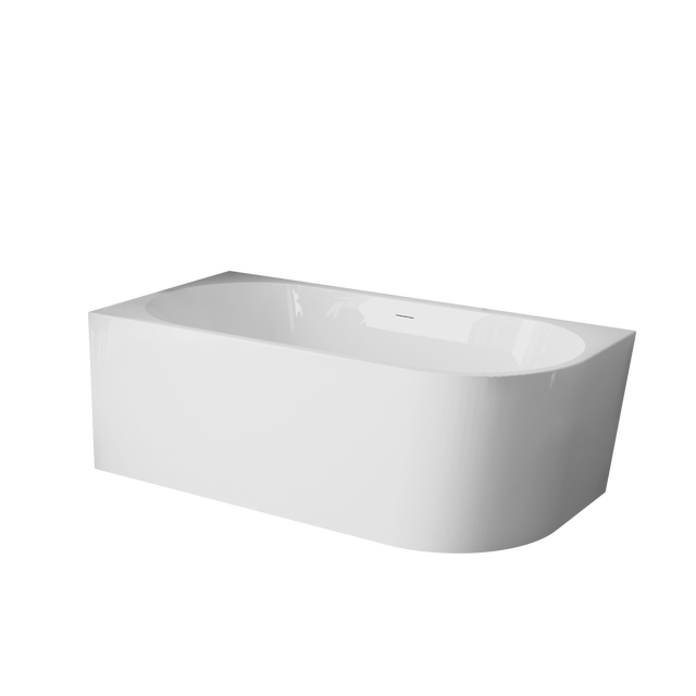 Wanna Wolnostojąca Łazienkowa Przyścienna Lewa 150x75x58 cm INVENA Astri