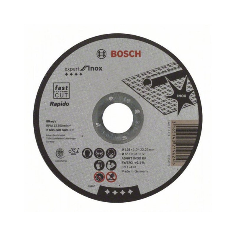 Tarcza tnąca Bosch Expert AS 60 T INOX BF Rapido do stali nierdzewnej, szybka i precyzyjna