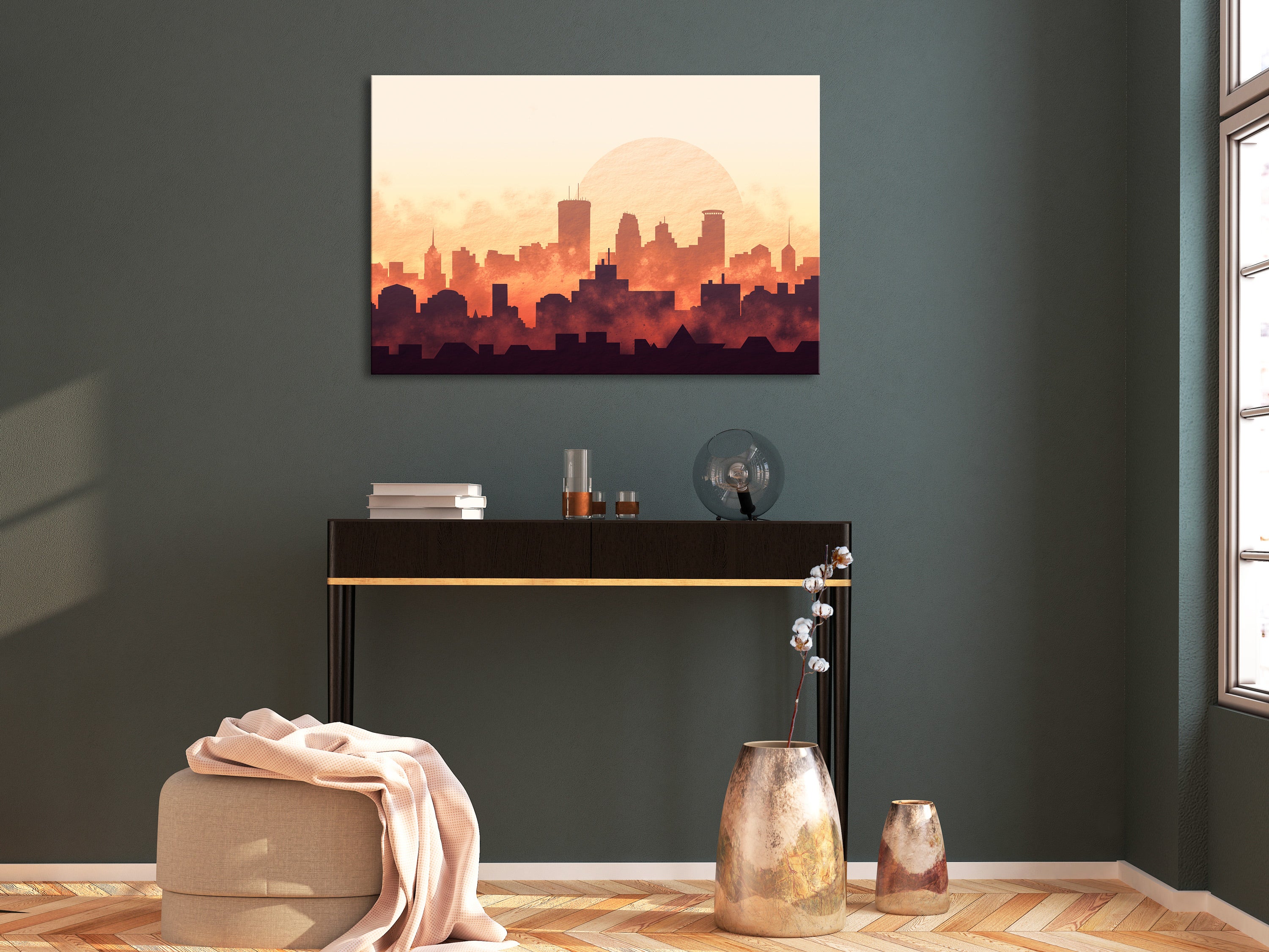 Tableau - Heat of the City (1 Part) Wide [120x80] | Leroy Merlin