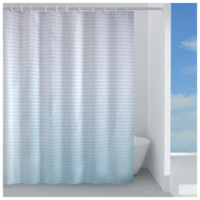 TENDA DOCCIA IN PEVA 240X200CM FOGLIE MULTICOLORE