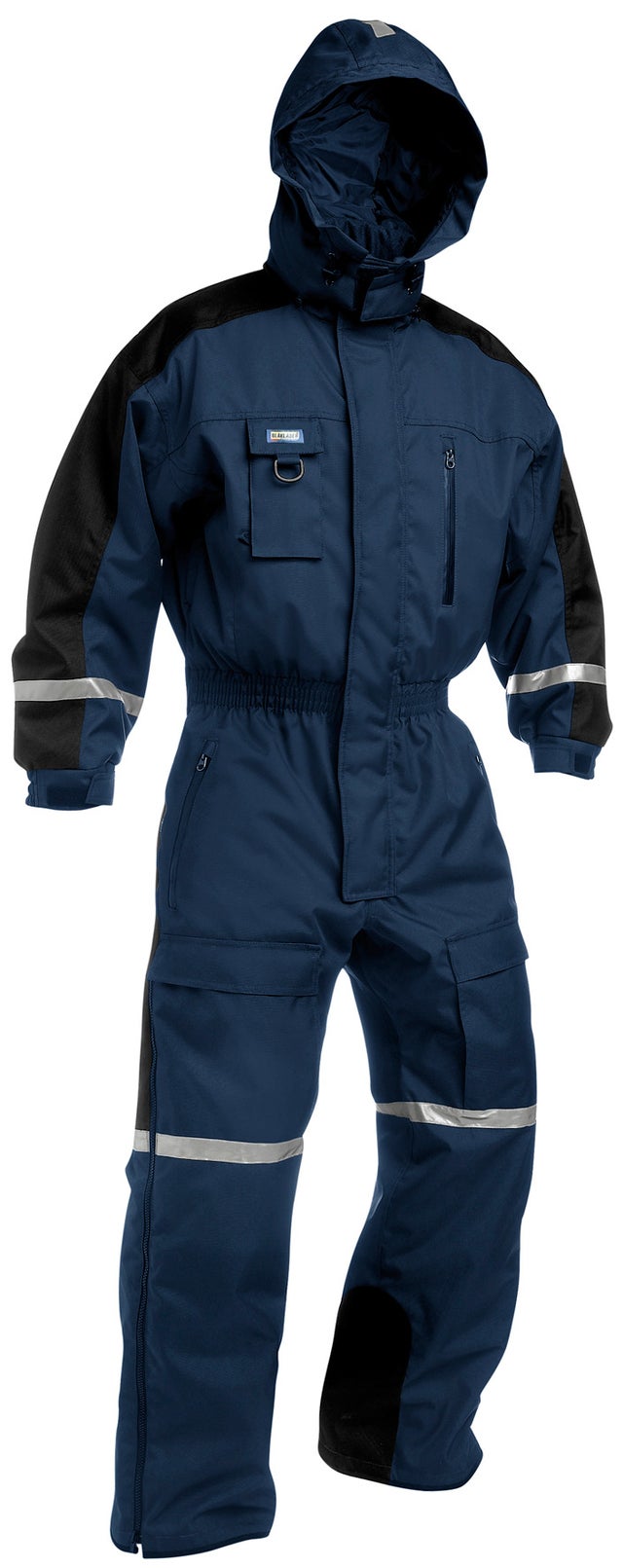 Combinaison hiver manches longues à capuche Marine/Noir 46 - 678519778999
