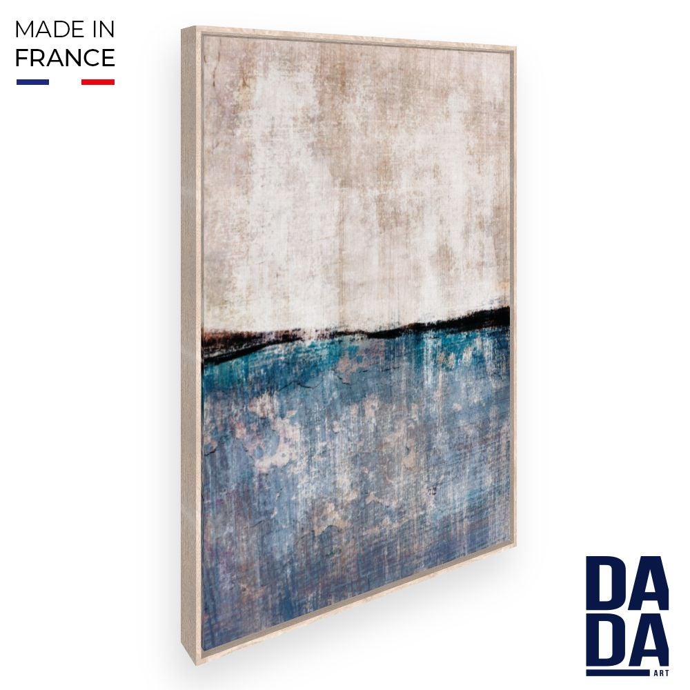Tableau Toile Encadrée 3 Pièces - Paysage Lac Lune Et Cerisier En Fleurs - 12x16 Pouces