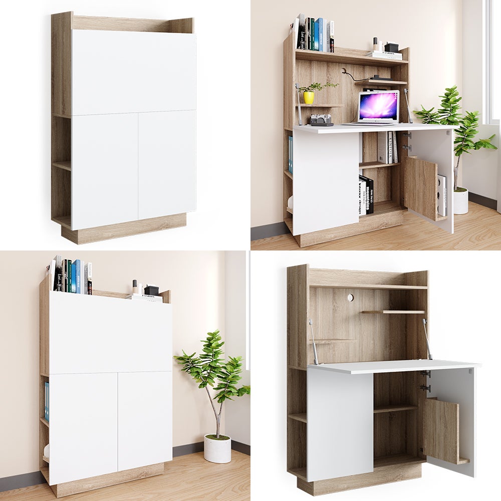 Vicco Secrétaire bureau Alena, Sonoma, 85x27cm - 8