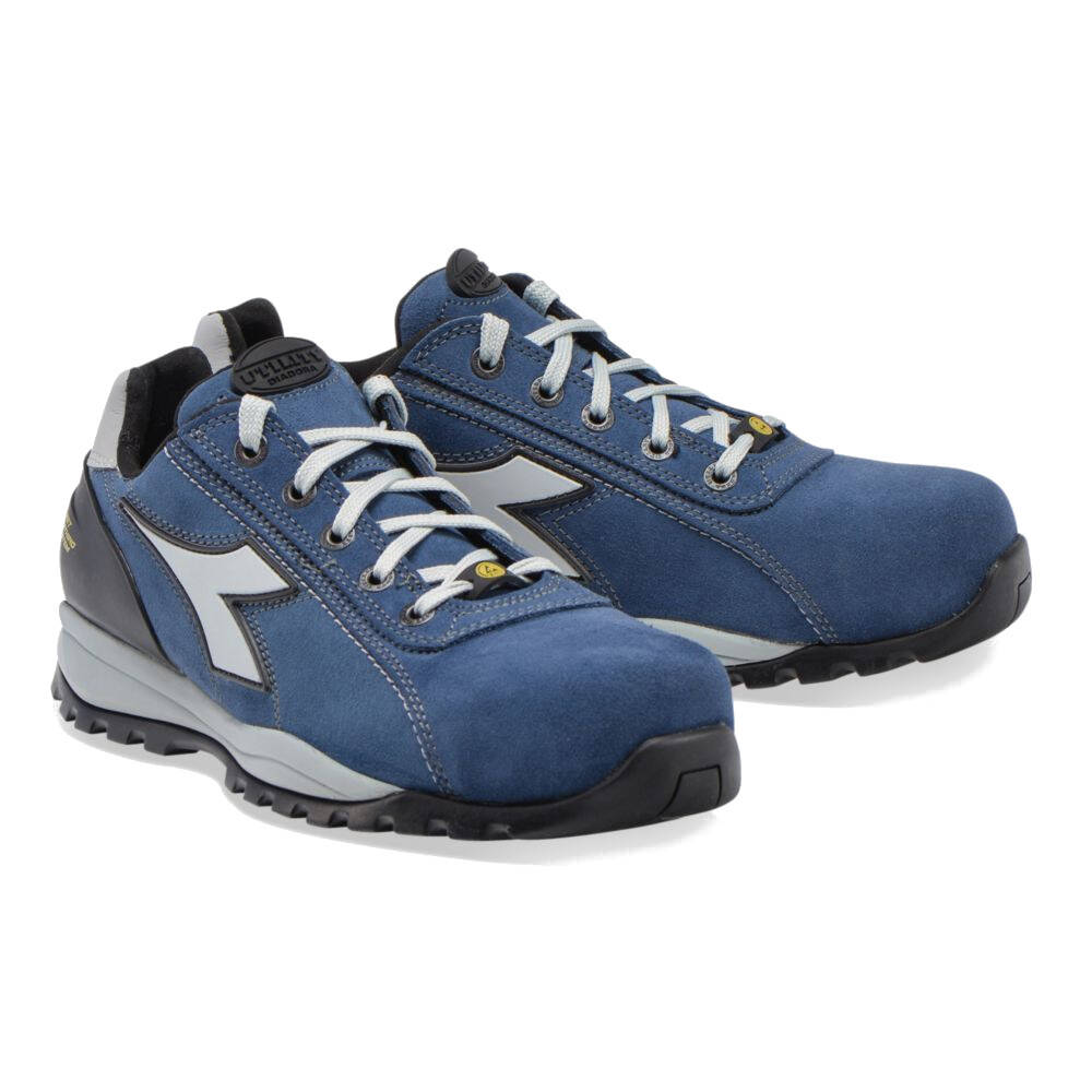 Mocassino Antinfortunistico Uomo Diadora Utility Glove Tech Hi PRO S3 Sra HRO ESD, Pelle Scamosciata E Puntale In Alluminio