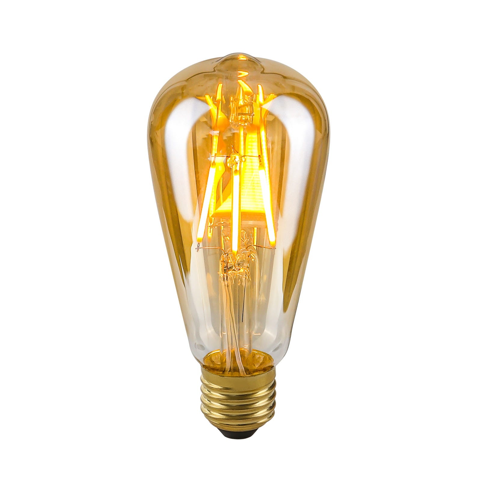 Żarówka dekoracyjna Edisona LED E27 4W reflektor bursztynowa Ciepła biel 2200K 400lm Italux