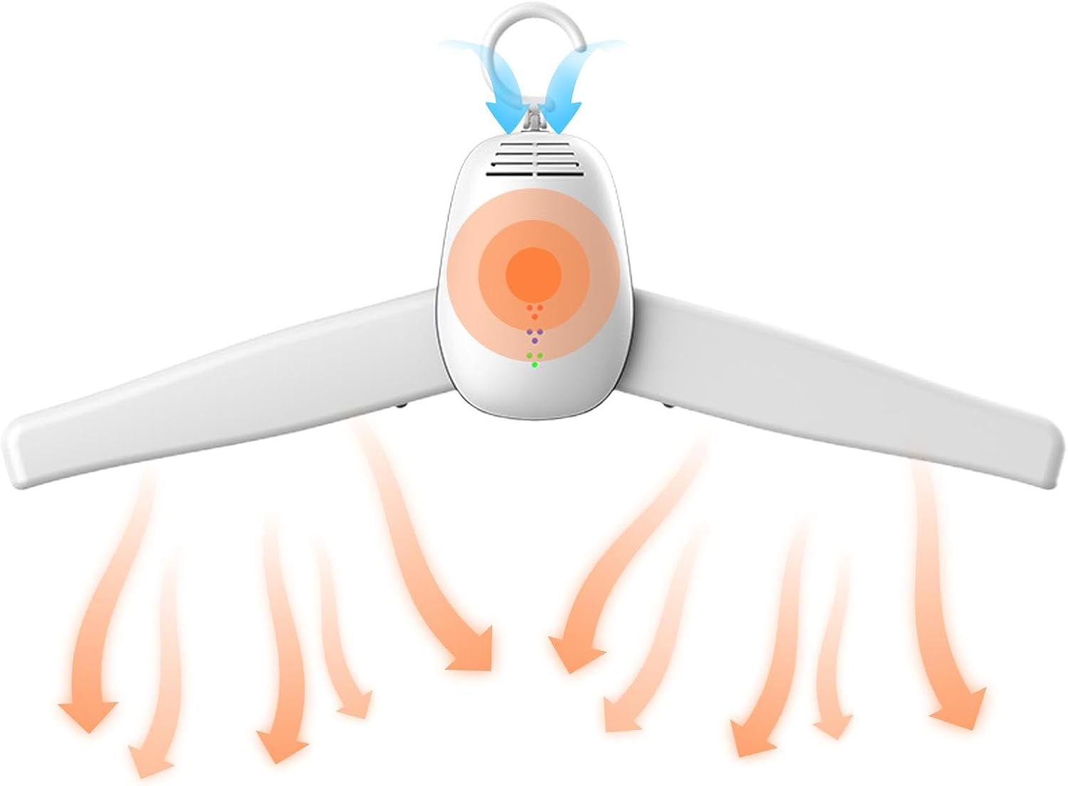 Przenośna suszarka do mieszkania - Przenośny stojak na pranie z funkcją szybkiego suszenia, idealny do podróży i mieszkań