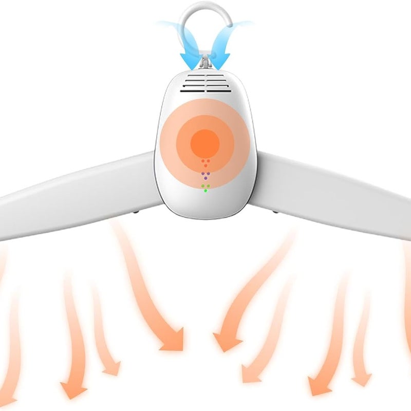 Przenośna suszarka do mieszkania - Przenośny stojak na pranie z funkcją szybkiego suszenia, idealny do podróży i mieszkań