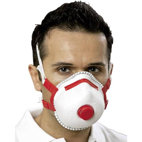 Masque anti poussières fines avec valve FFP3 Ekastu 412 183 5 pc(s) - 2
