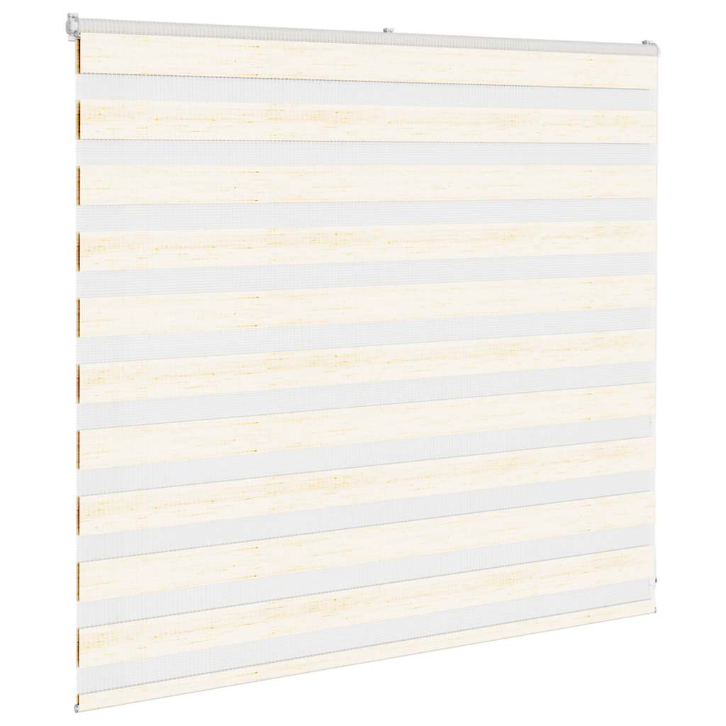 Estor cebra beige mármol tejido ancho 150,9 cm poliéster - 3