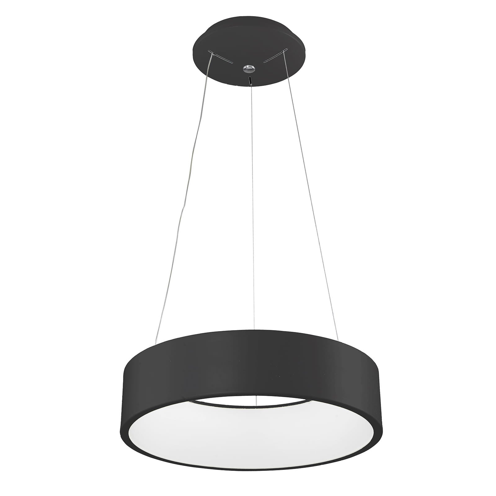Lampa wisząca LED Chiara 32W Ciepła biel 1760lm aluminium czarno-biała wym:120x45,5x45,5cm IP20 Italux