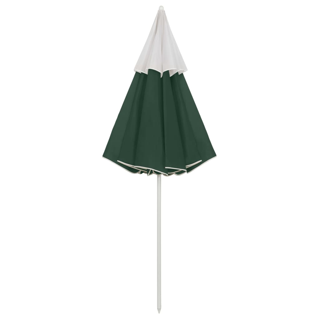 Parasol de plage Vert 300cm 3 - 6