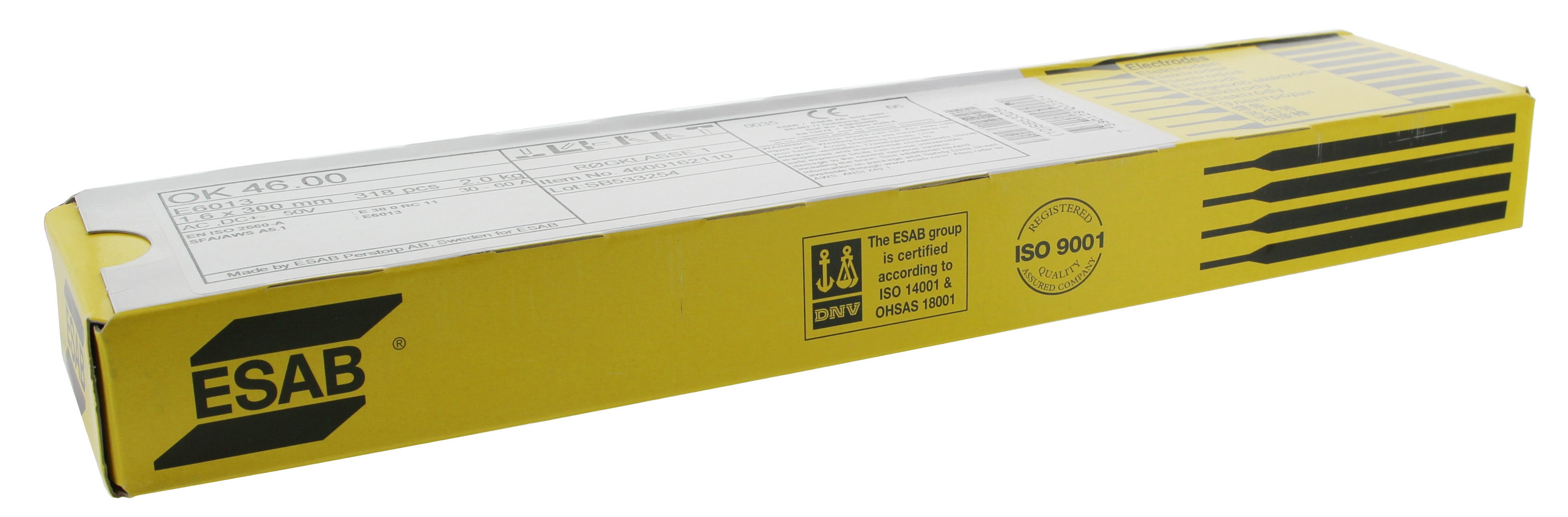 Laselektroden staal rutiel 3,2mm 350mm 88st 2,5kg