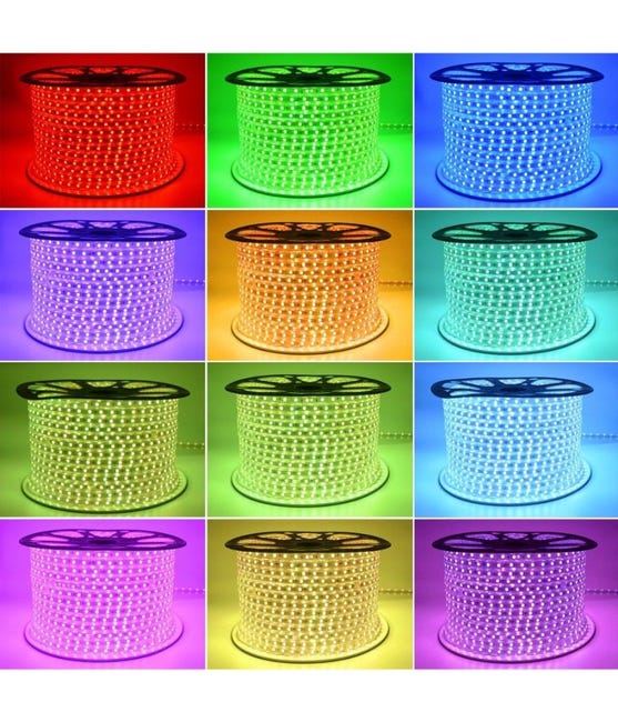 SPINA PER STRISCE STRIP LED 220V DA 16 MM CON PRESA S-16MM-220V - Foto 2