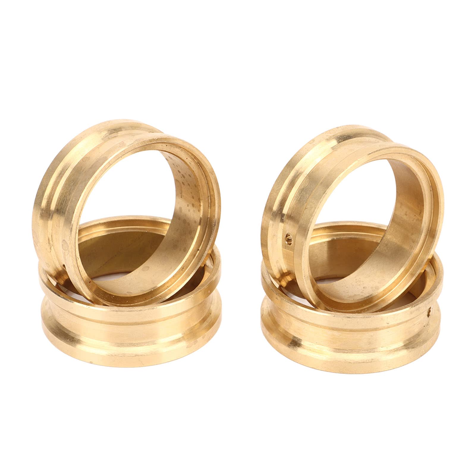 Dilwe 4 pièces Adaptateur hexagonal RC 3MM roue en laiton pièces de