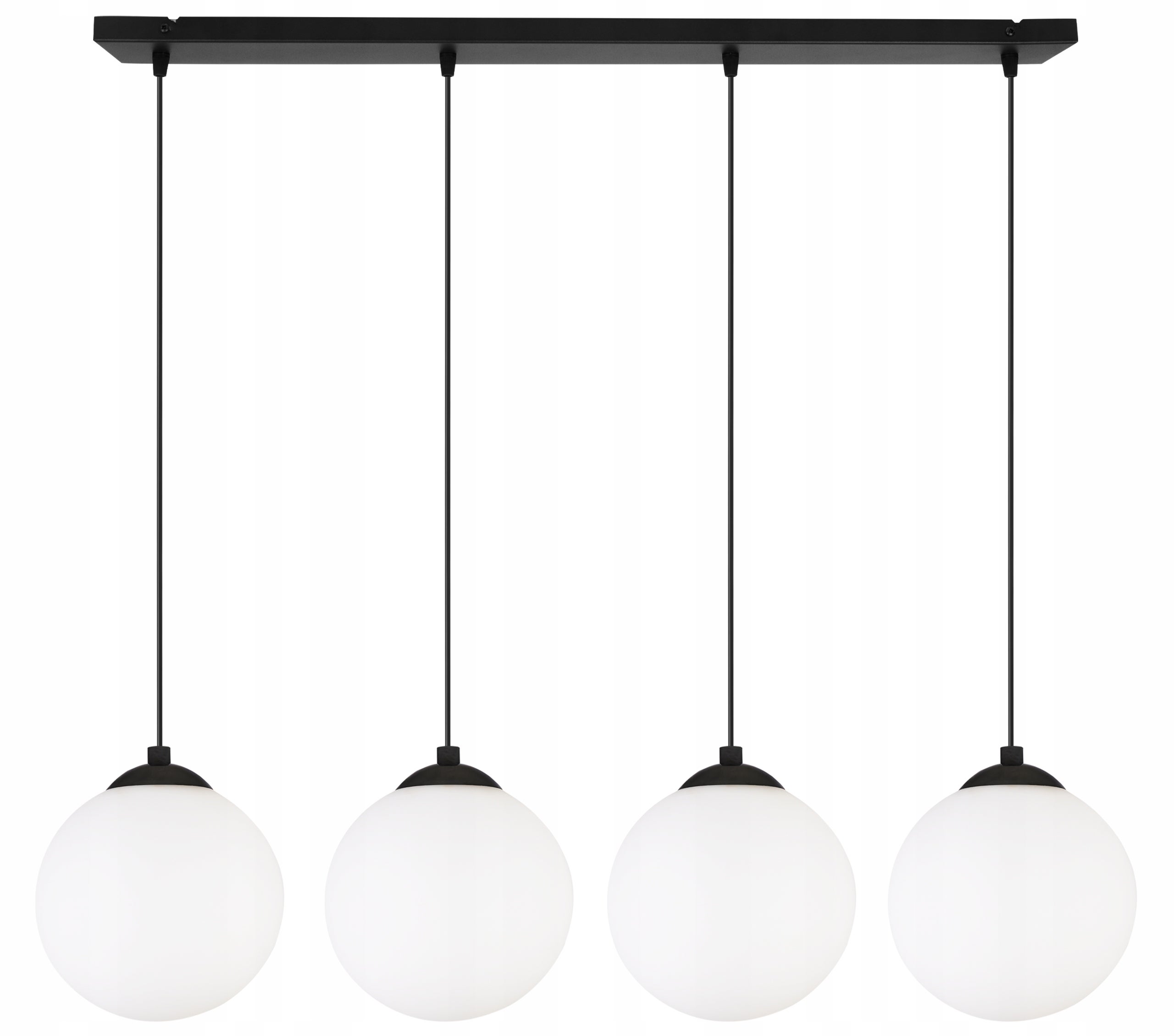 Lampa sufitowa wisząca Florence classy 4xE27 abażur kule białe Light Home LH