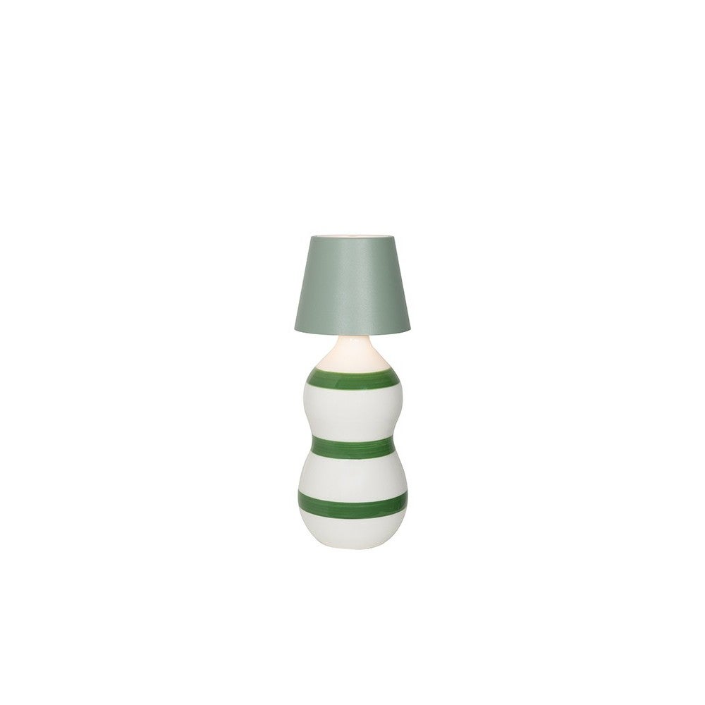 Lampe Zafferano Poldina Stopper – H 111 Mm – Couleur Sauge – Neuve Sous Emballage