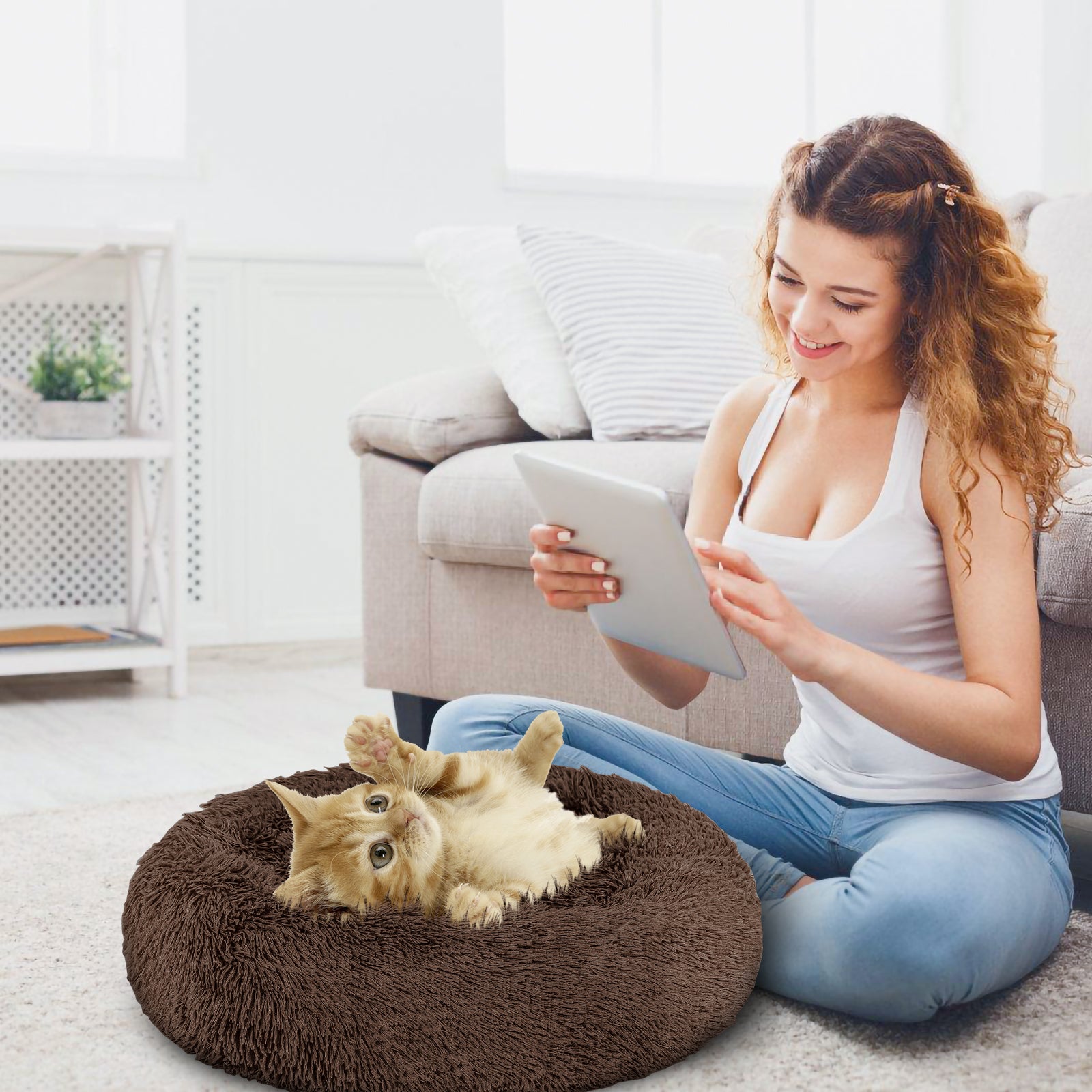 Perinsto Coperta In Pile Con Cuccioli Di Cane – Morbida, Calda, 3 Taglie, Per Divano E Letto, Tutte Le Stagioni