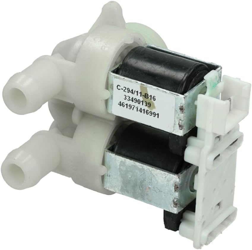 Elettrovalvola Carico Acqua 2 Vie 180&deg; Per Lavatrice Whirlpool Ignis Bauknecht, Per Modelli: AWO AWS DLC LOE WAK WWD WA PLUS | Leroy Merlin