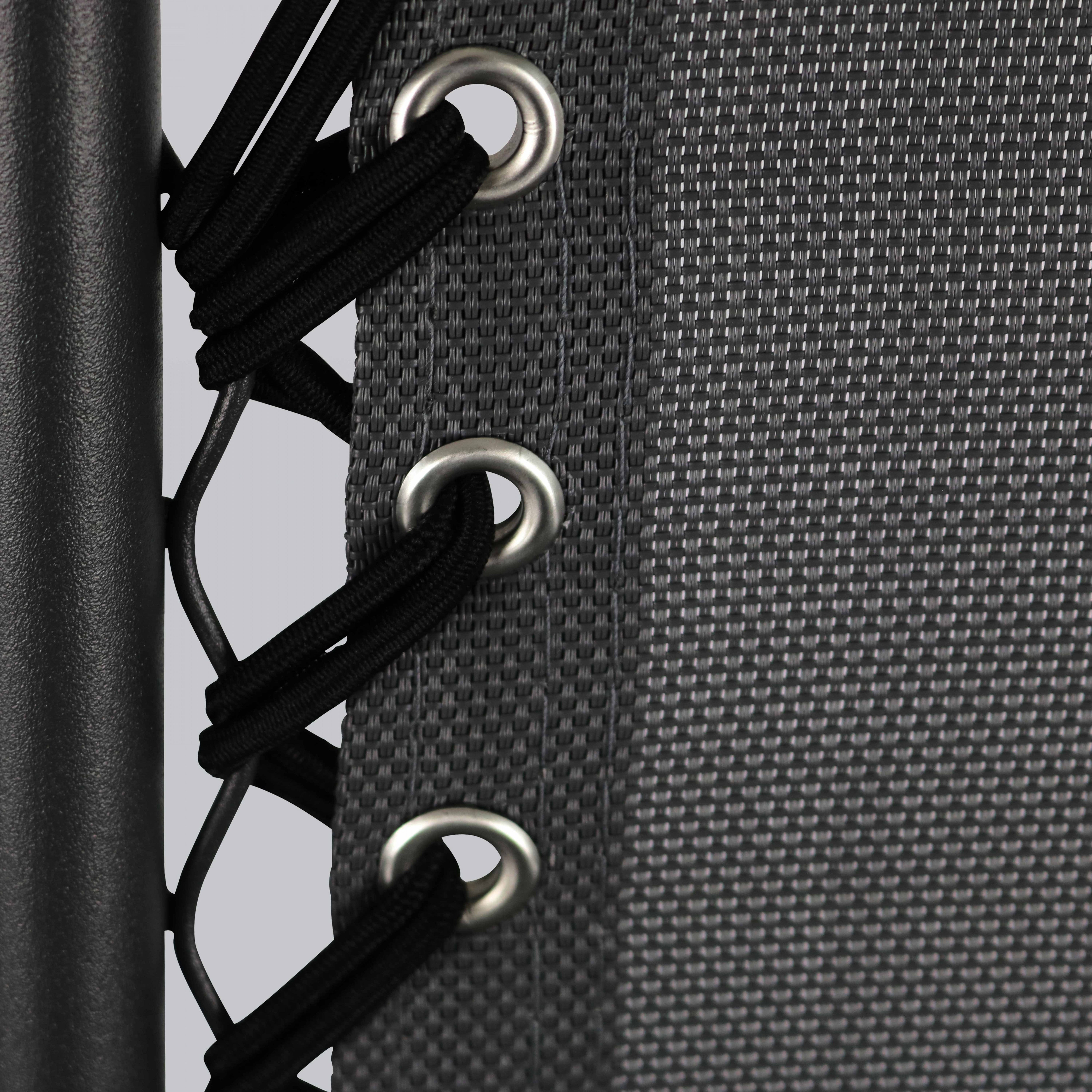 Lot de 2 fauteuils lounge en acier noir - 7