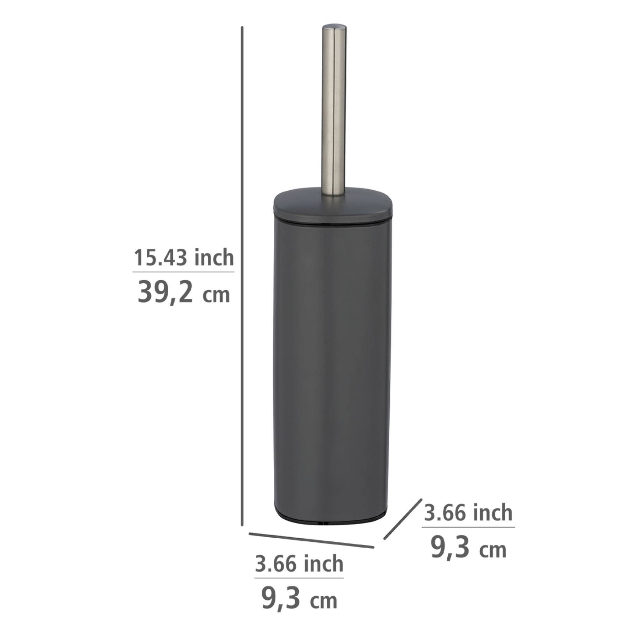 Brosse WC en acier laqué ALASSIO, WENKO, WENKO - 2