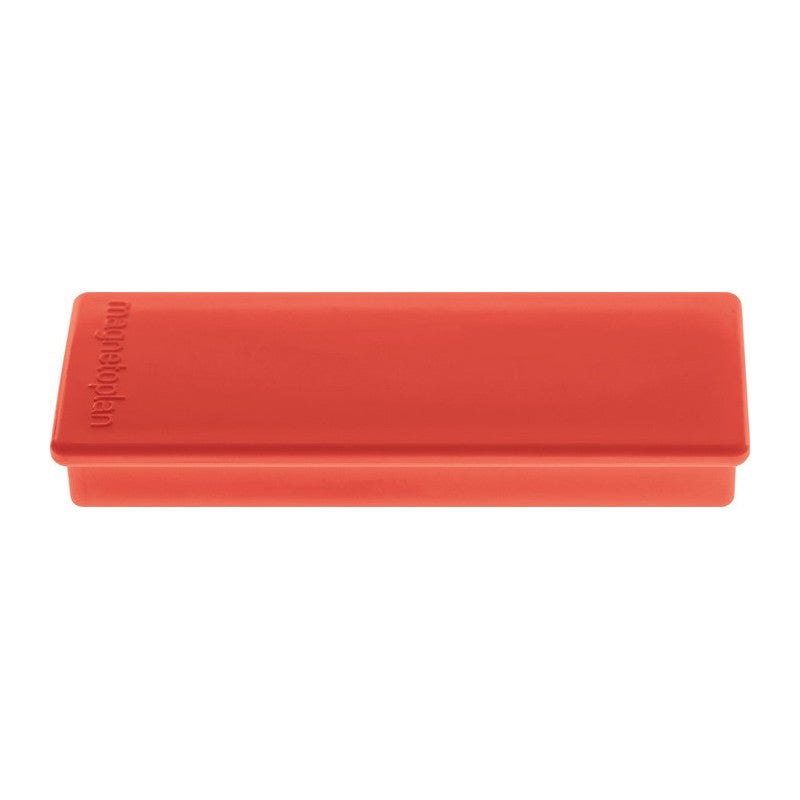 Magnetoplan Magnes prostokątny B55xG22xW8 mm czerwony - 1665106