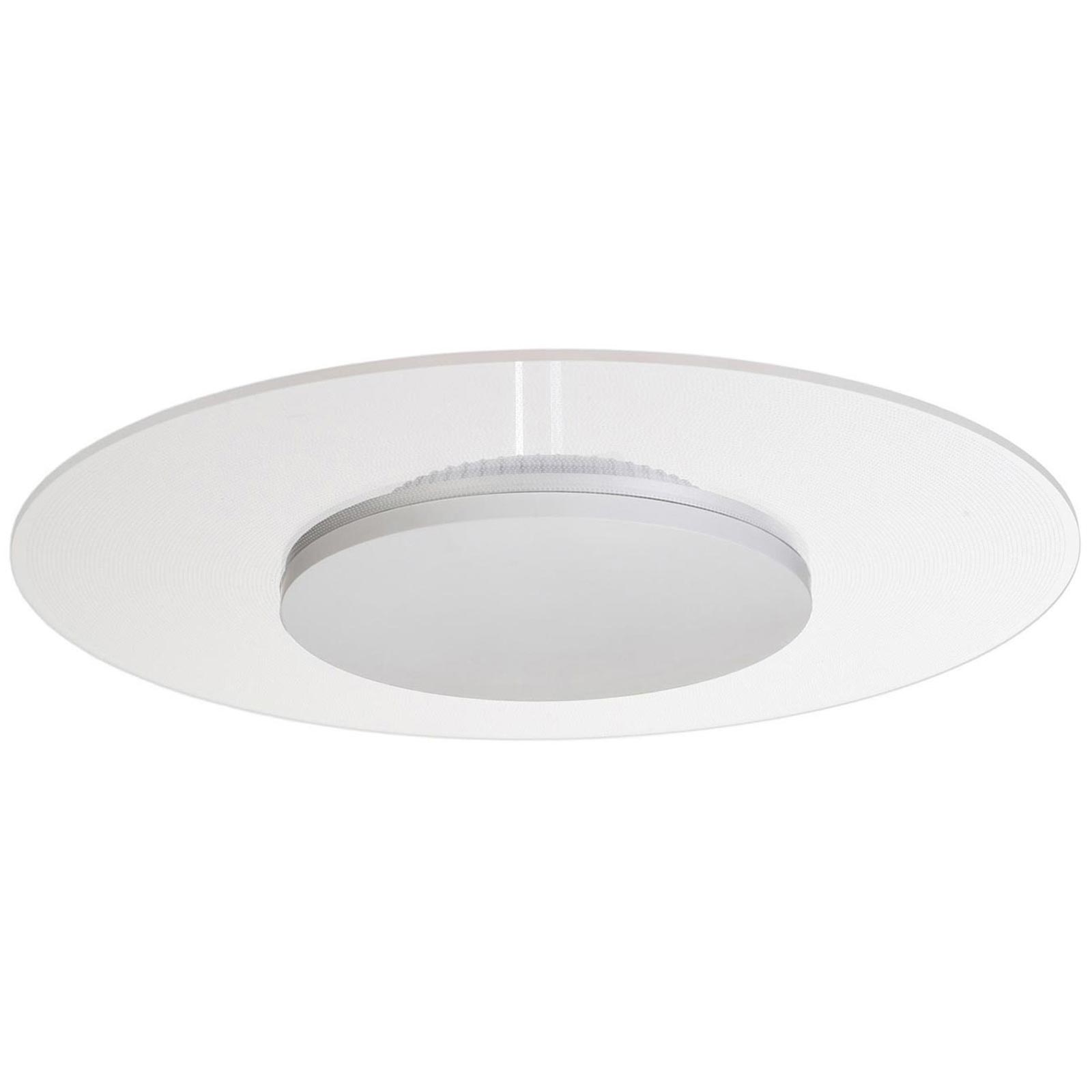 Lámpara de techo LED moderna Blanca pared 24W luz cálida de 3000K para ...