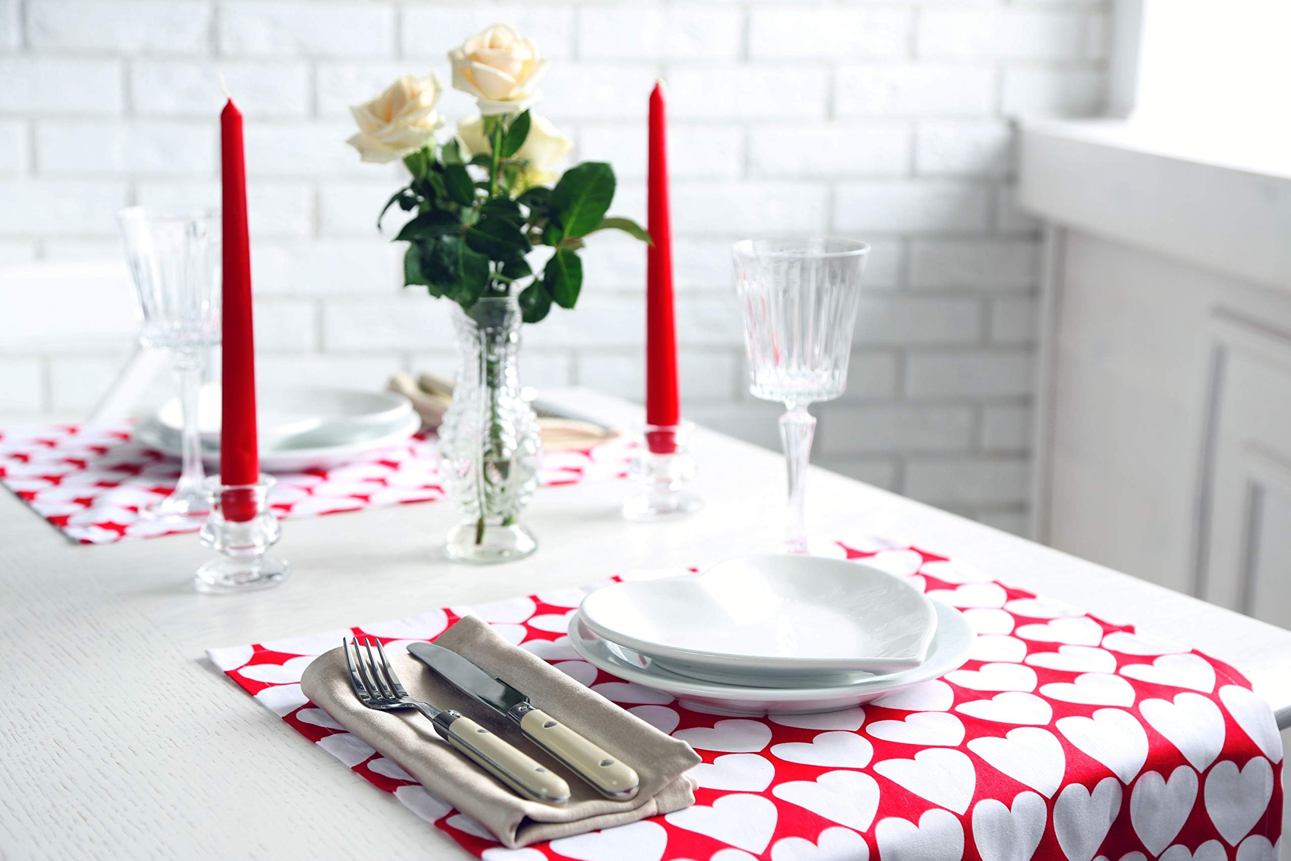 Candele Coniche Risthò Rosso - 50 Pezzi, 2.2x25cm, Cera Senza Fumo, 7 Ore Durata - Foto 13