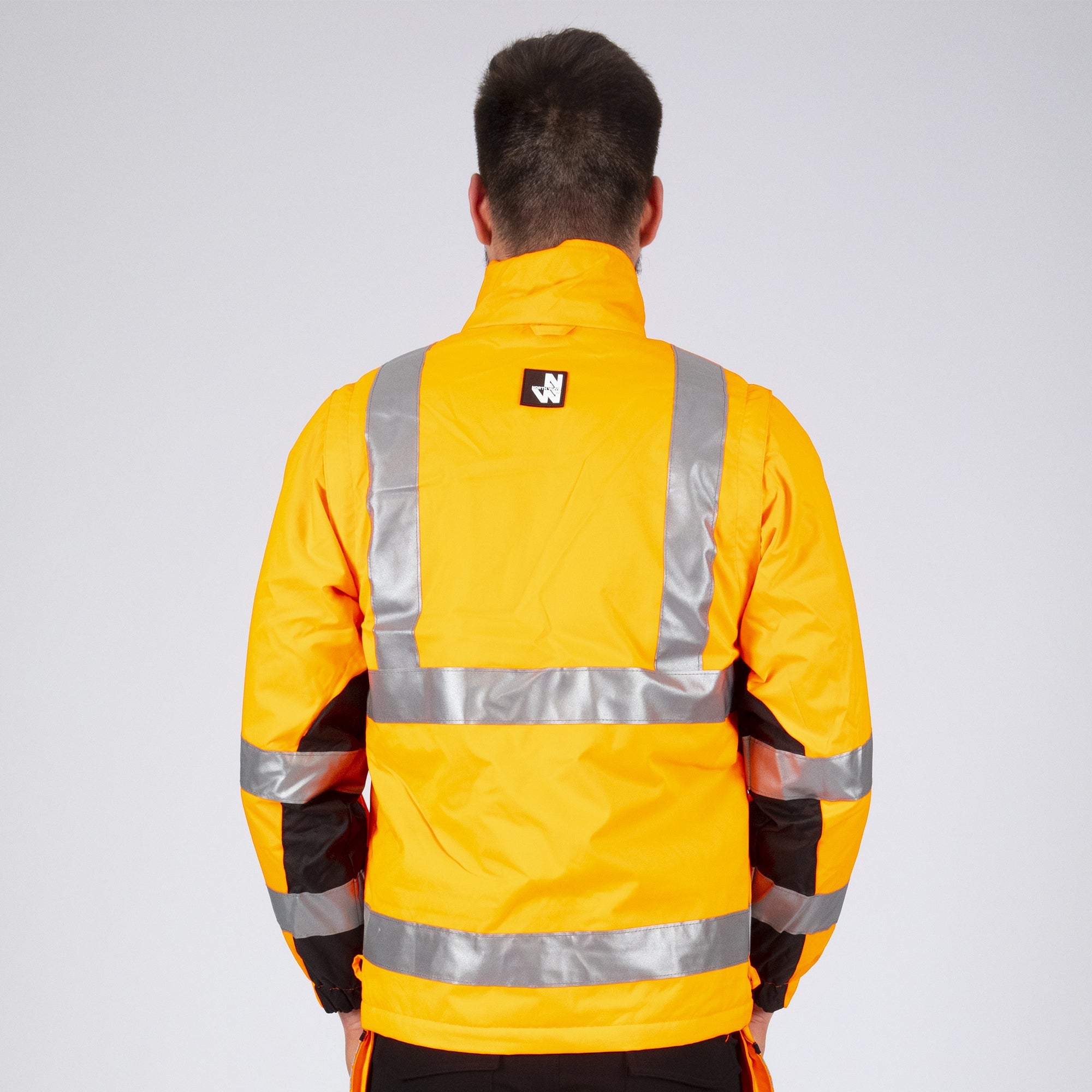 WELLINGTON - PARKA DE TRAVAIL HAUTE VISIBILITÉ - 2277 Orange fluo S - 3