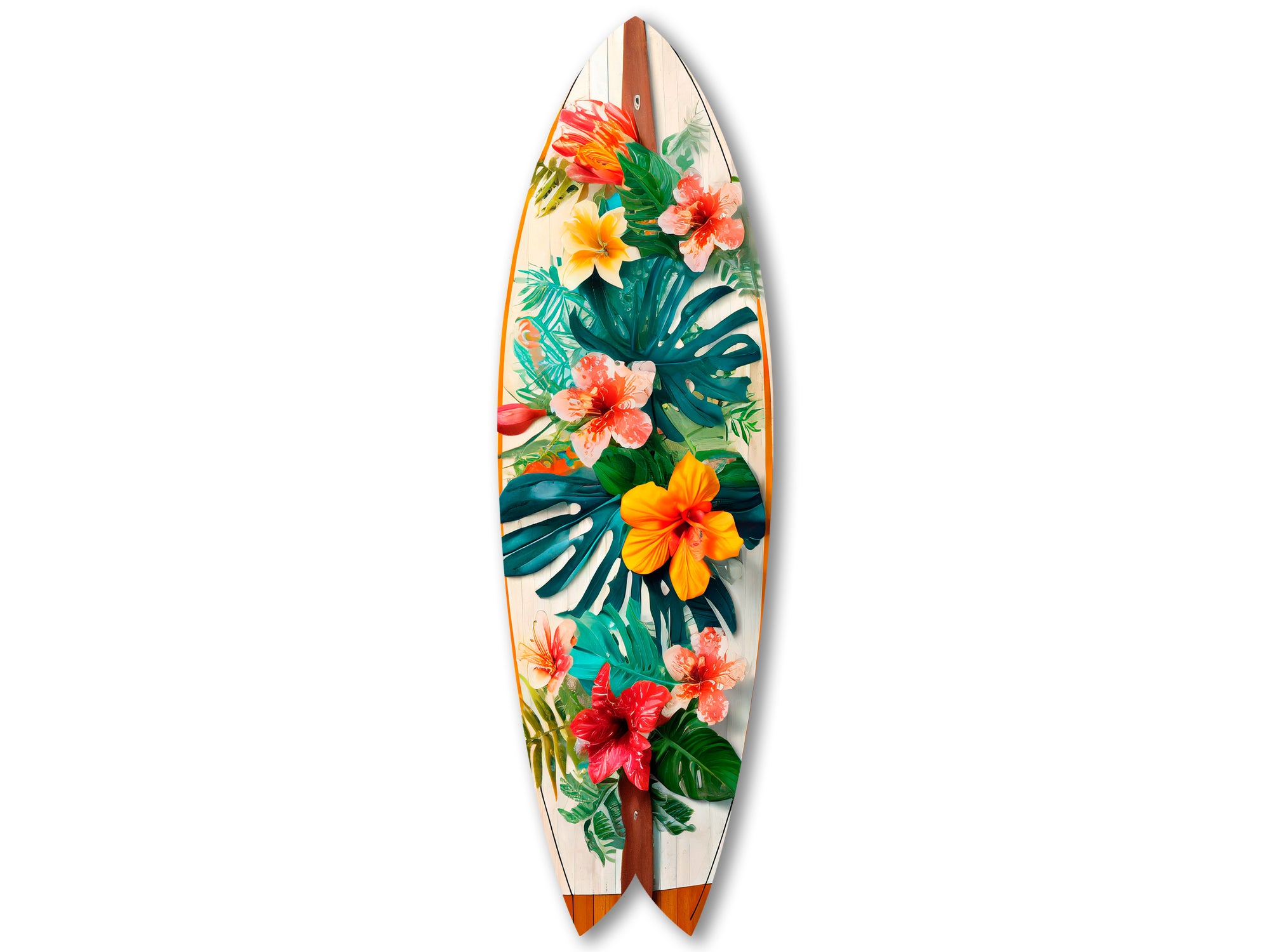BESTonZON – 60 Autocollants Planche De Surf Hawaii, Déco Fête Tropicale, Scrapbooking Et Tableau D'affichage