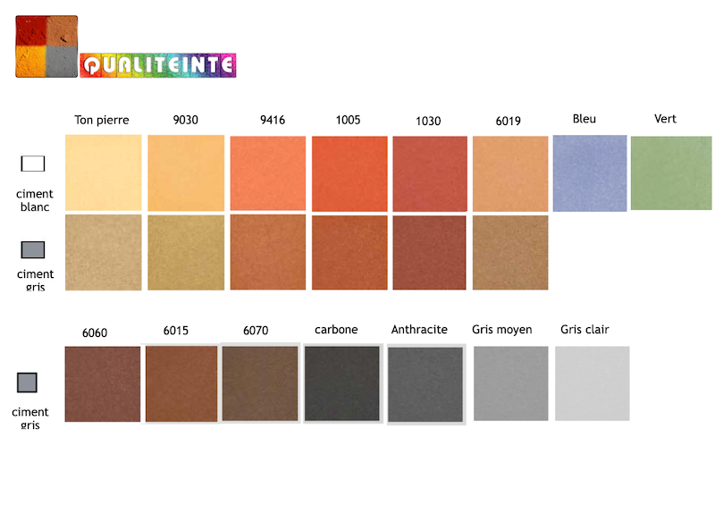 Pigment Colorant Béton Qualiteinte - Ton Pierre 350 G- Lot de 5 sachets - 4
