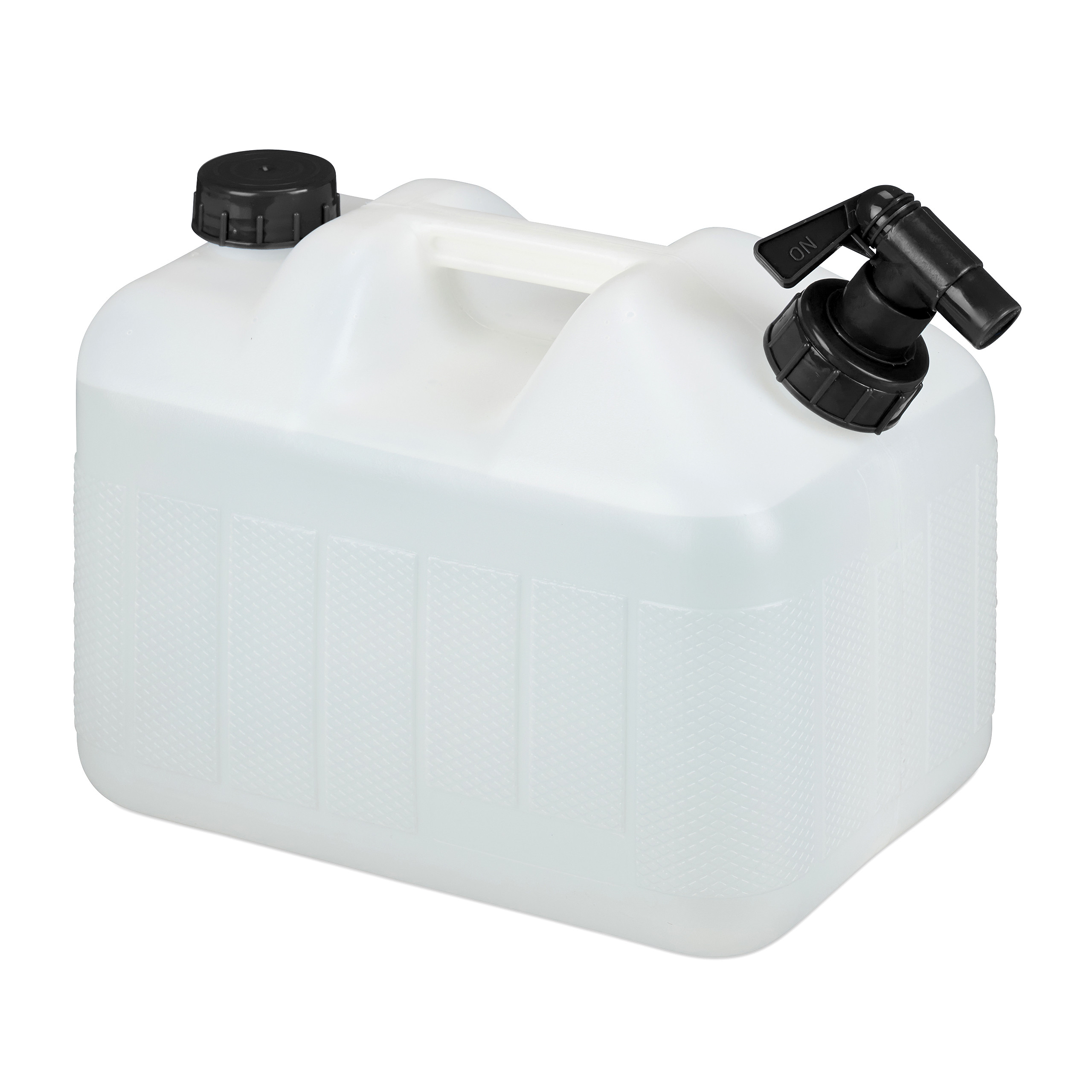 Tanica In Plastica Per Alimenti 3 Litri Con Rubinetto E Beccuccio Flessibile - Ideale Per Acqua, Olio, Vino