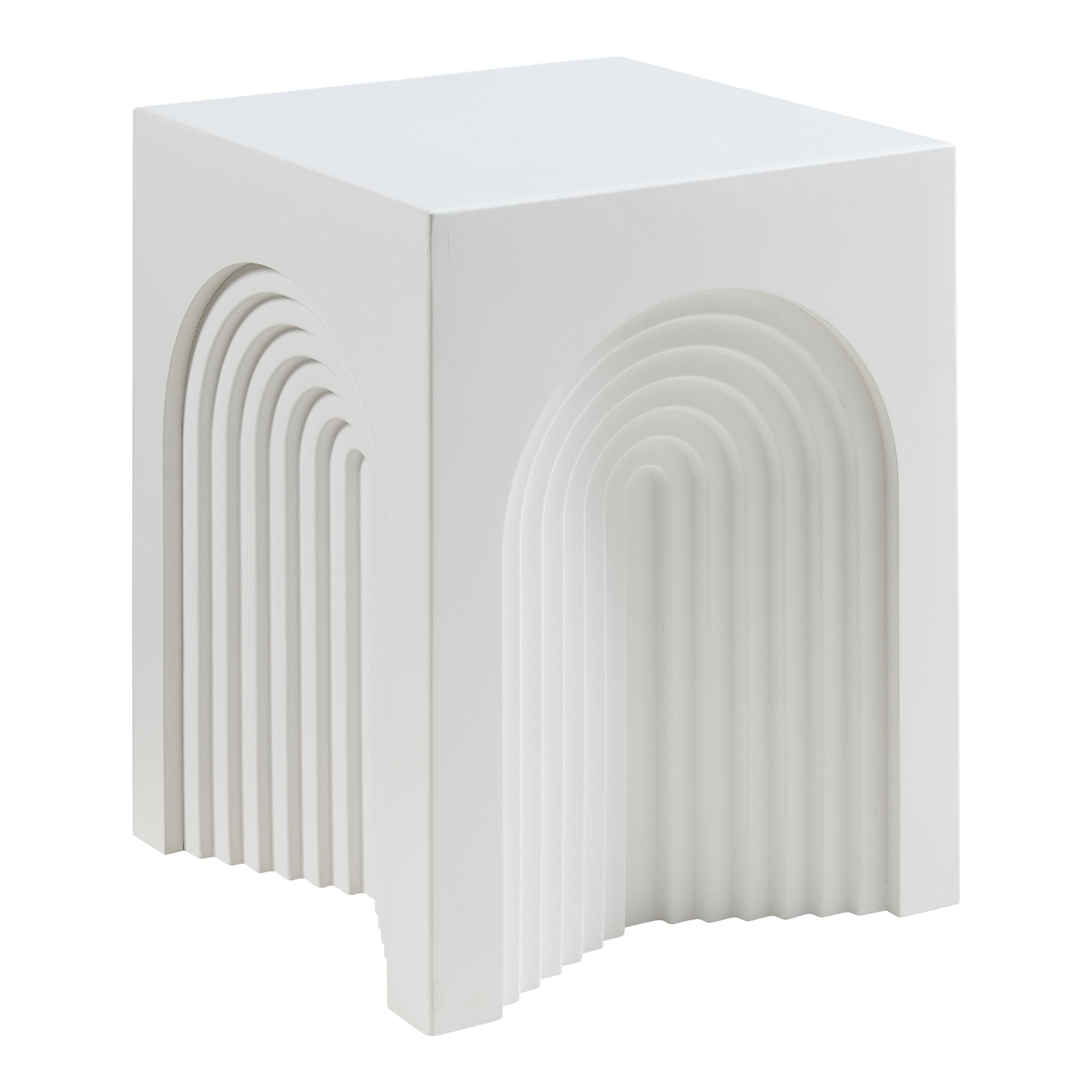 Table D'Appoint En Forme De C 45x30x80cm - Hauteur Réglable Plateau Rotatif 360° Métal Bois Noyer