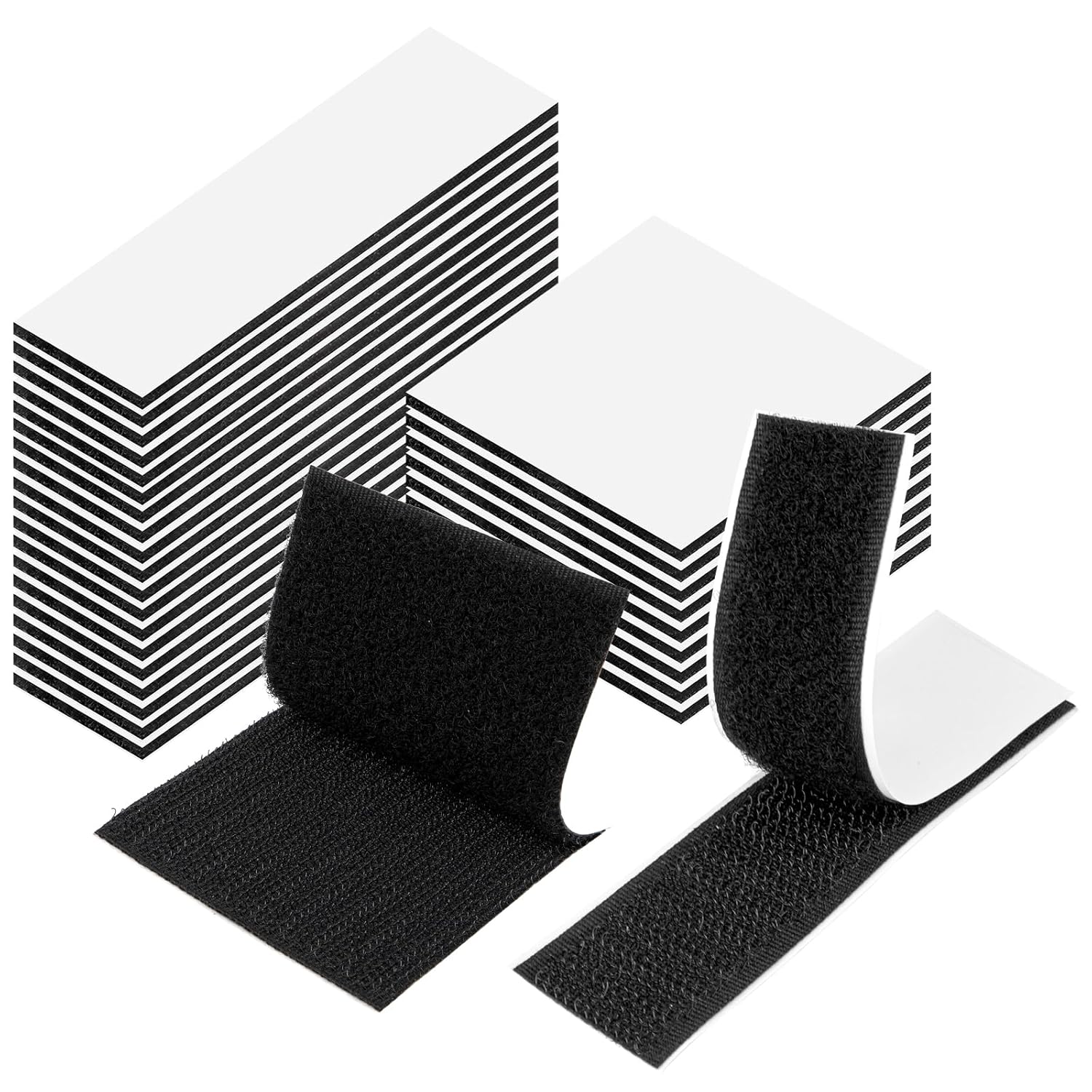 30 sztuk dwustronnej taśmy samoprzylepnej, wytrzymałej, samoprzylepnej, taśmy zatrzaskowe (15 sztuk 1" x 4" + 15 sztuk 2,4" + 2,4")