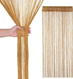 Tenda Per Porta Con Paillettes, Tenda Con Nappe 100 X 200 Cm Per Divisorio Di Ambienti Decorazione Per La Privacy Champagne 89452061