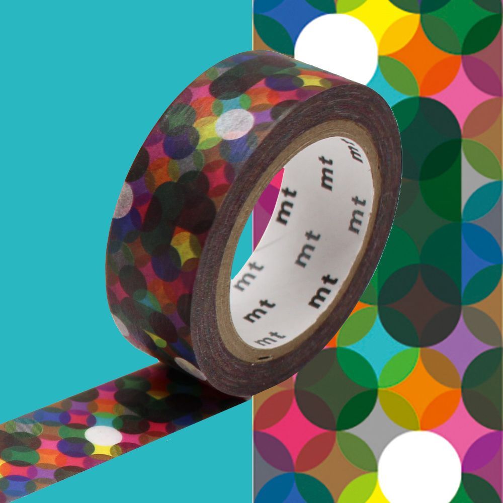Cinta Washi Masking Tape DRAEGER PARIS – Diseño Princesas Téo & Zina, 1,5 Cm X 10 M, Multicolor
