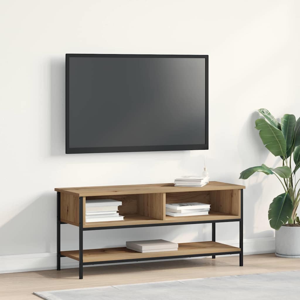 Armario De Pared Madera De Ingeniería Roble Artesano Con Espacio De Almacenaje Vidaxl