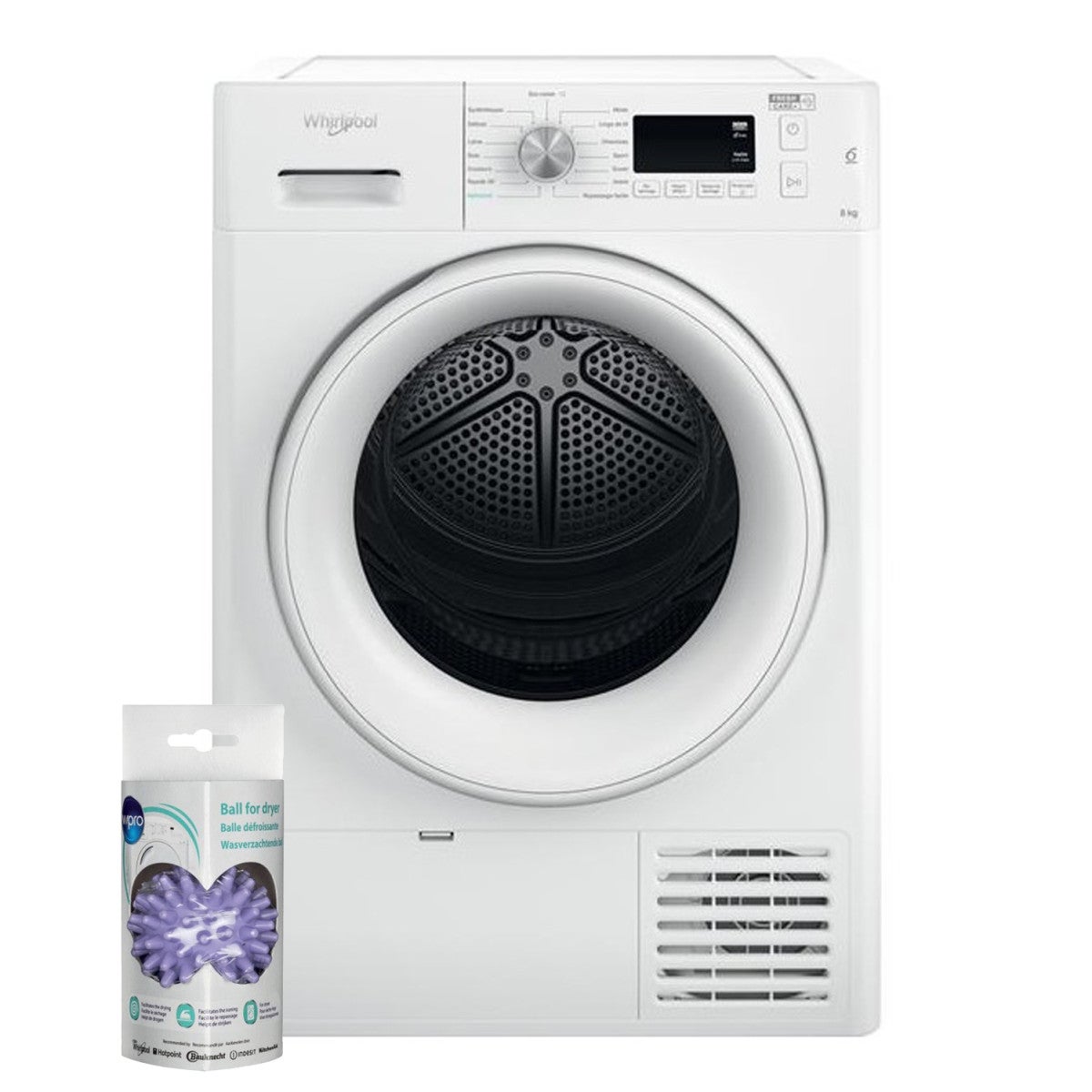 Sche Linge Whirlpool 6me Sens 8kg Notice