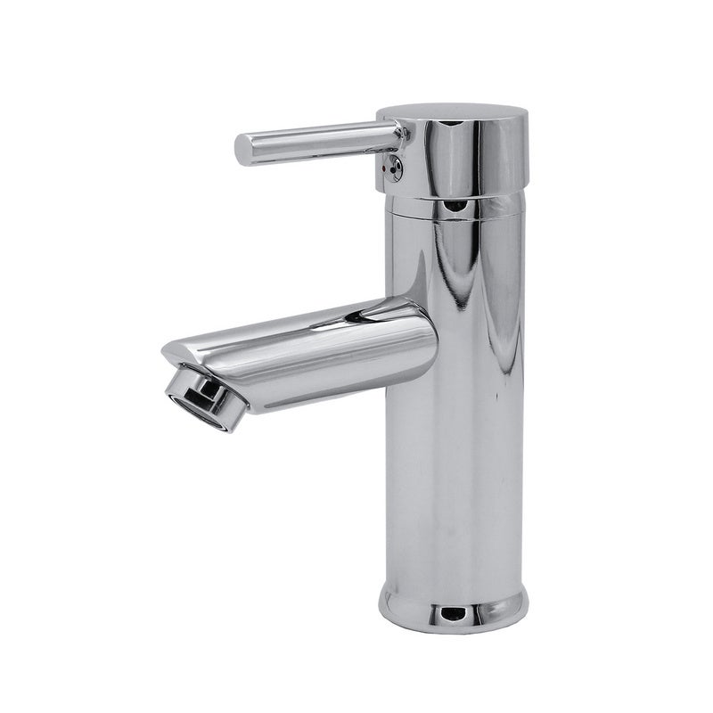 Mitigeur De Vasque En Acier Inoxydable Pour Salle De Bains Poignée Simple