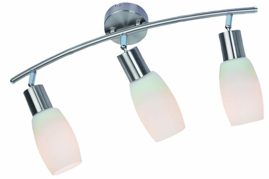 Lampa sufitowa wisząca Namp nikiel 3xE14x40W wym: 20 x 43 x 8 cm metal Reality