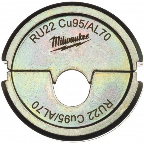 Matrice de sertissage MILWAUKEE RU22 Cuivre 95 / Alu 70 4932451784 Leroy Merlin