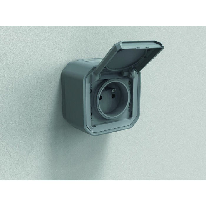 Disjoncteur 1P+N 3kA C-2A connexion SanVis 1 Module - HAGER - MFS702 - 6