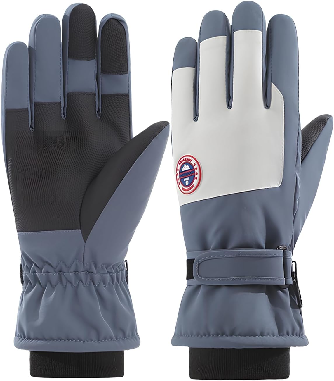 Gants De Ski Imperméables Coupe-vent - Écran Tactile, Isolation Chaude - Pour Hommes Et Femmes - Sports D'hiver