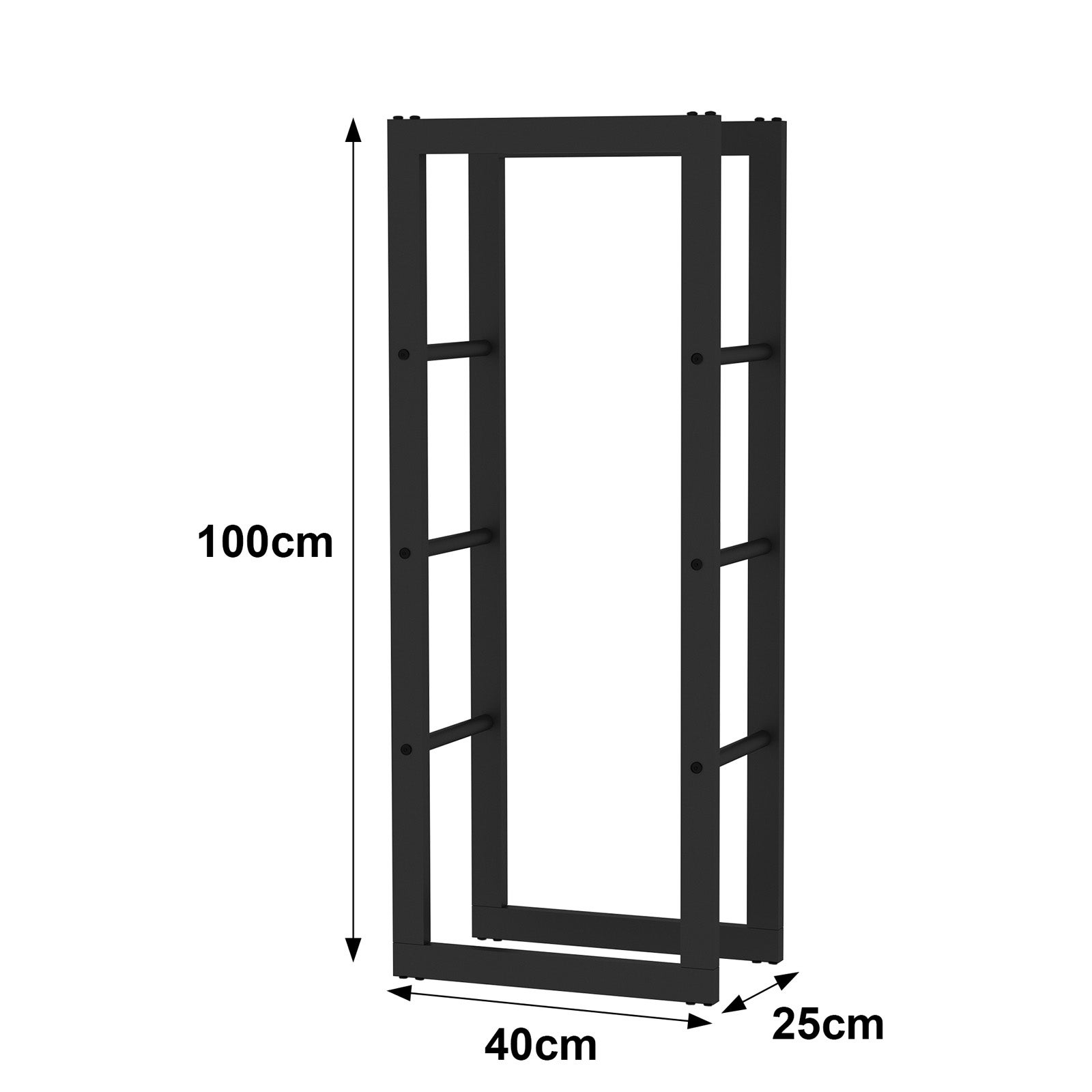 Étagère Métallique Pour 6 Caisses De Boisson – 91x31x116 Cm, Charge 20 Kg Par Niveau, Rangement Cave Ou Cuisine - 2