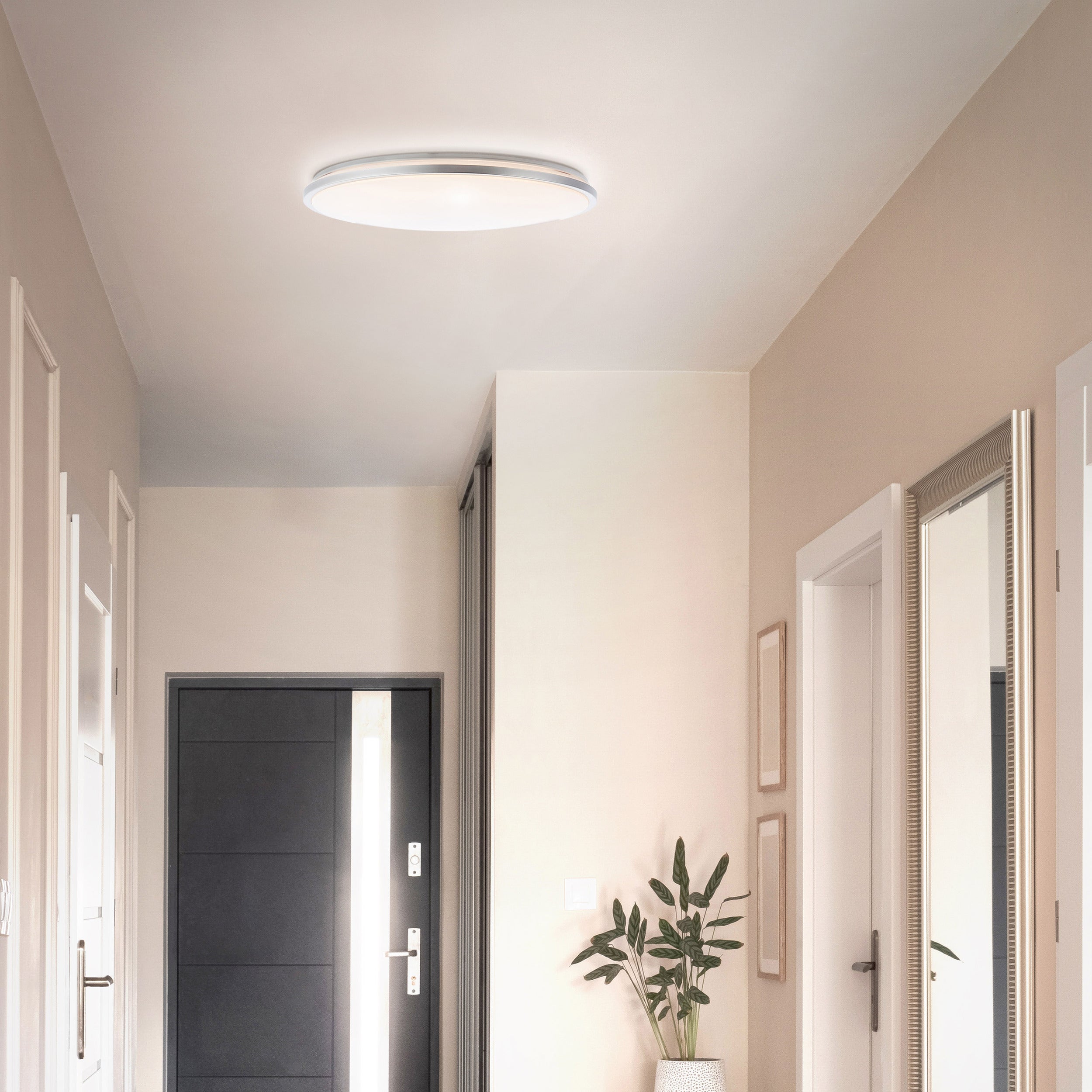 Lampa BRILLIANT, 3-płomienne zawieszenie Tosh, antyczne drewno / czarny korundowy klosz, 3x A60, E27, 40W, drewno ze zrównoważonej gospodarki leśnej ( - 9