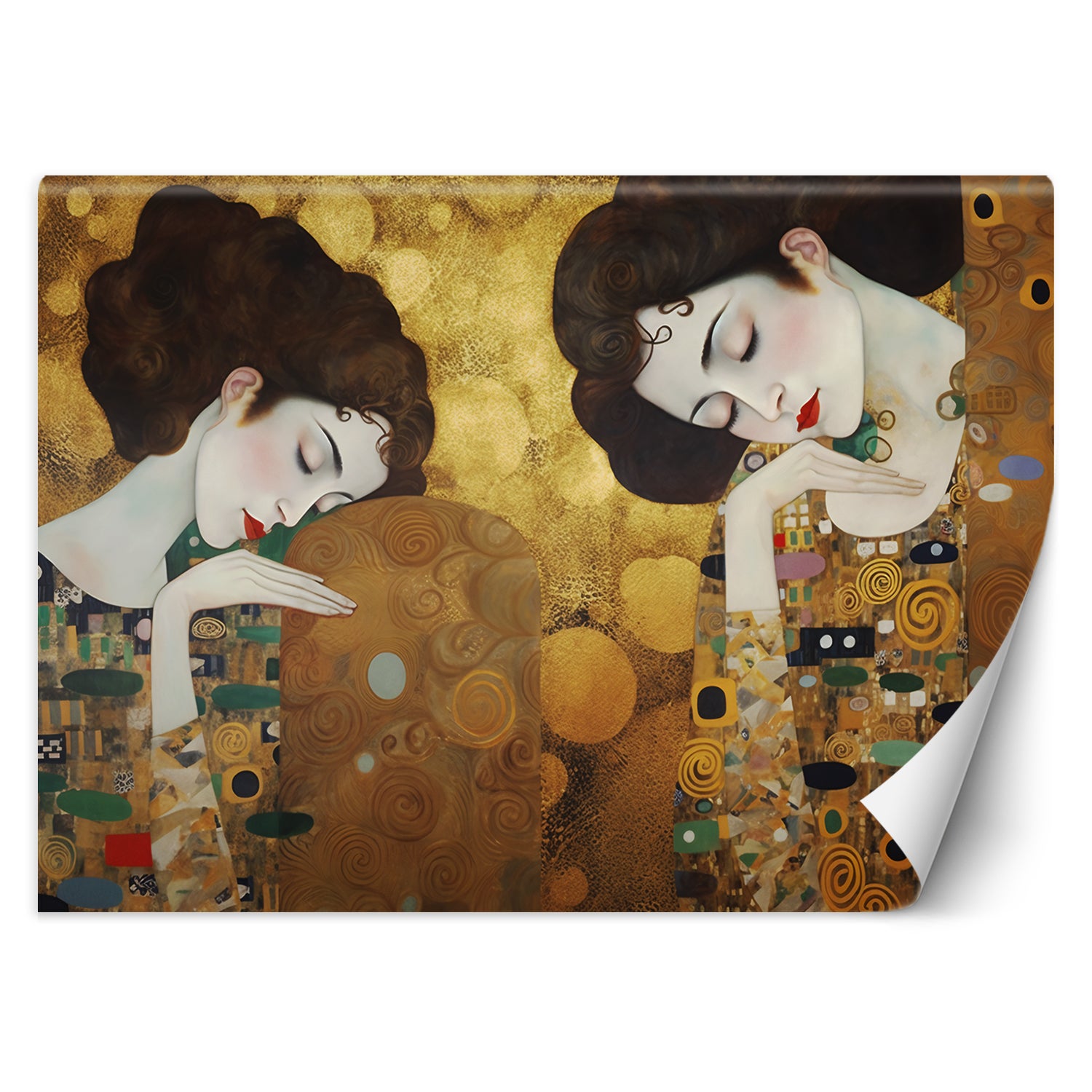 Fototapeta, Portret kobiety w złocie - G. Klimt 150x105
