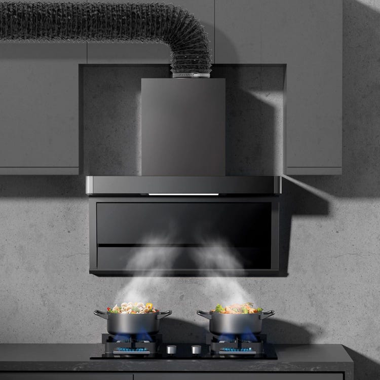 Conduit de ventilation en PVC de 100 mm, adapté aux hottes de cuisine et aux ventilateurs d'extraction (6 mètres de long). - 7
