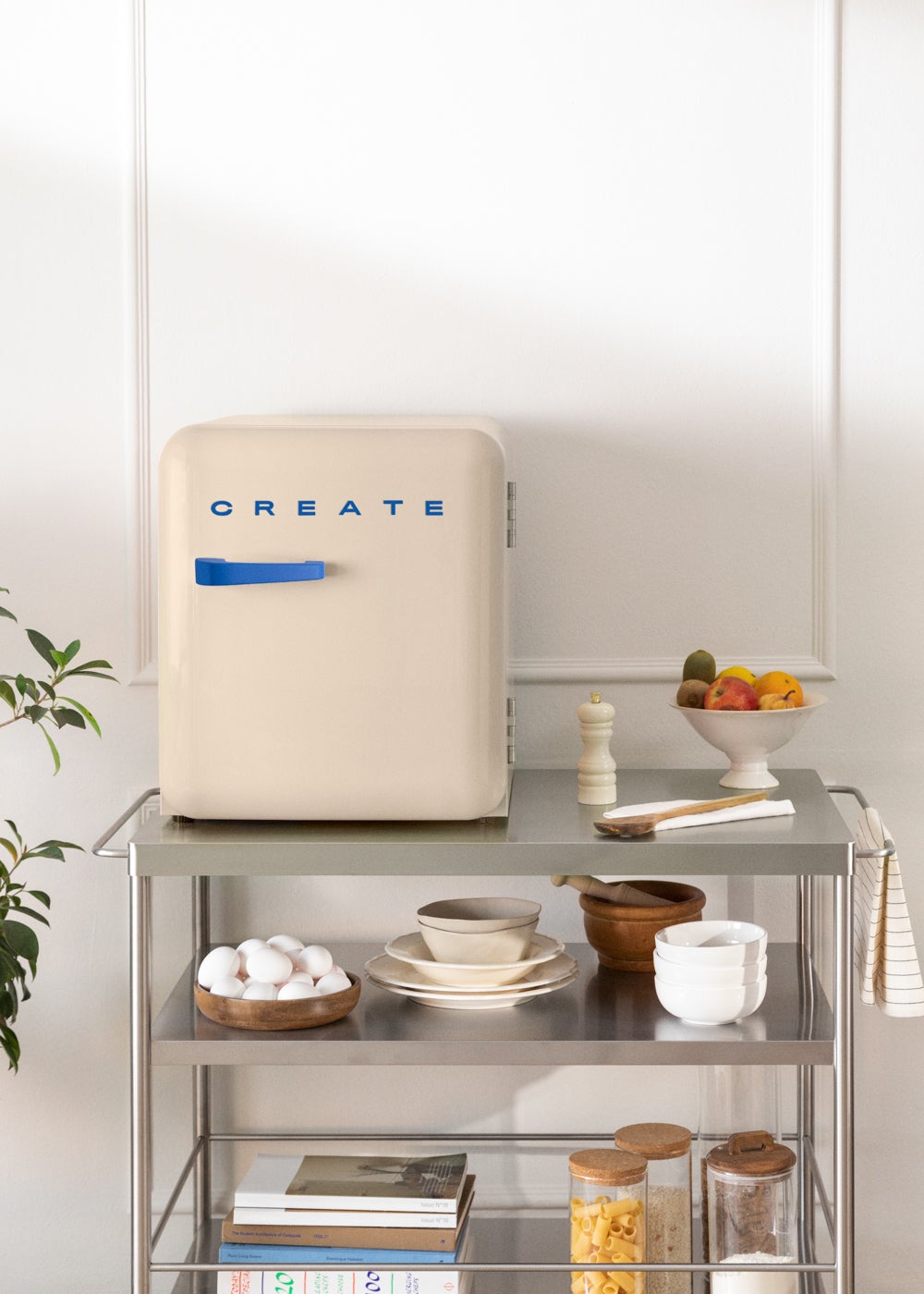 CREATE - FRIDGE RETRO 48L - Lodówka w stylu retro - Sable