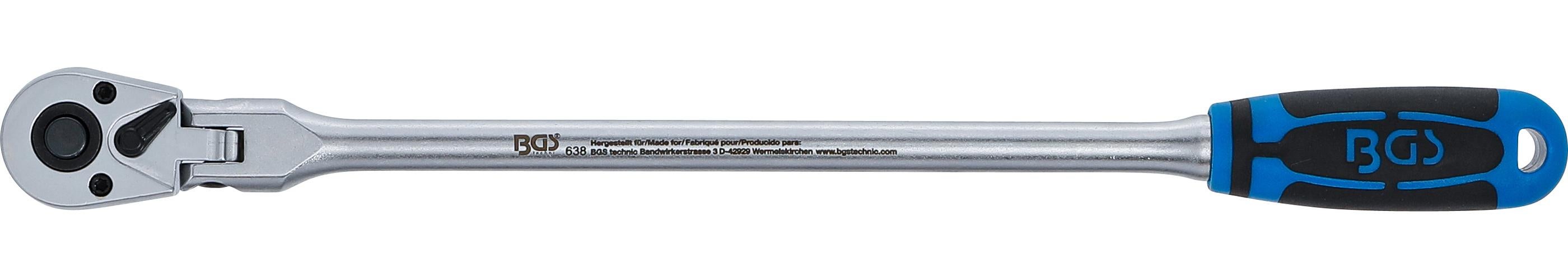 Cliquet articulé | avec blocage | extra longues | 6,3 mm (1/4